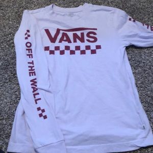 light purple vans shirt